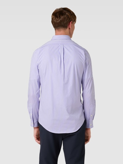 Polo Ralph Lauren Regular Fit Freizeithemd mit Streifenmuster Lavender 5