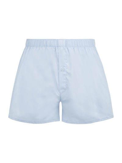 Hanro Boxershorts aus Baumwolle Hellblau 1