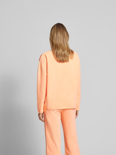 Juvia Sweatshirt mit Rollsaum Orange 5