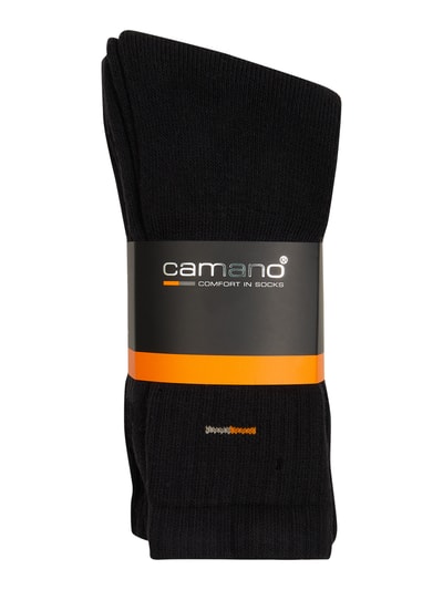 camano Socken mit Stretch-Anteil im 8er-Pack  Black 2