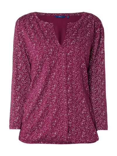 Tom Tailor Shirt mit Sternenmuster Pink 2