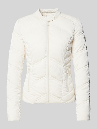 Guess Steppjacke mit Stehkragen Modell 'NEW VONA' Weiss 1