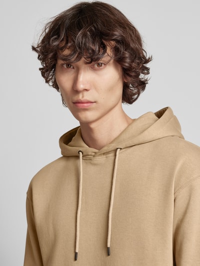 Jack & Jones Hoodie mit Känguru-Tasche Modell 'STAR' Sand 3