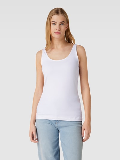 Esprit Tanktop met U-hals Wit - 4