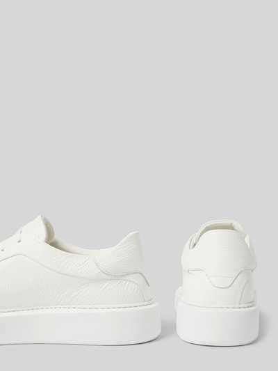 Antony Morato Leren sneakers met labelapplicatie, model 'ARTEM' Wit - 2