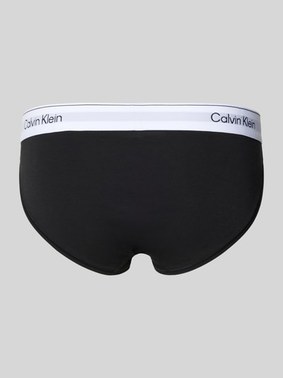 Calvin Klein Underwear Slip mit elastischem Logo-Bund Black 3