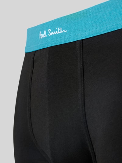 PAUL SMITH Trunks mit elastischem Logo-Bund im 3er-Pack Black 2