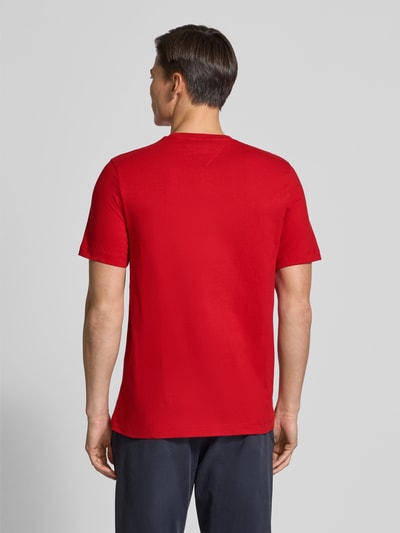 Tommy Hilfiger Regular Fit T-Shirt aus reiner Baumwolle Rot 5