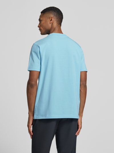 BOSS Green Regular Fit T-Shirt aus Baumwoll-Mix Modell 'TEE' Tuerkis 5