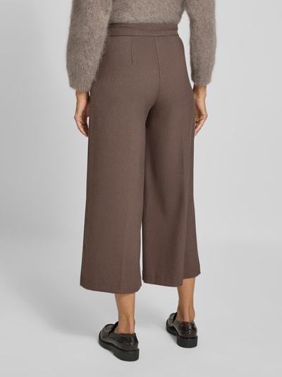 Christian Berg Woman Stoffen broek met verkorte pasvorm Taupe - 5