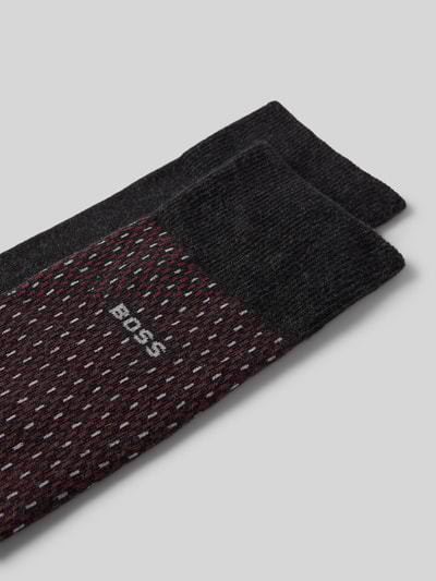 BOSS Socken mit Label-Detail im 2er-Pack Rot 2