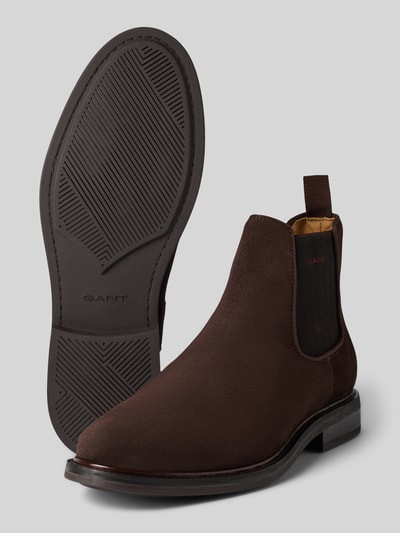 Gant Buty chelsea z elastyczną wstawką model ‘Fairkon’ Średniobrązowy 4