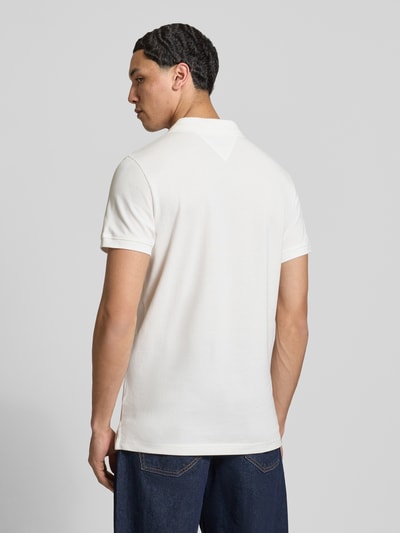 Tommy Jeans Regular Fit Poloshirt Modell 'TJM SLIM PLACKET POLO EXT' Offwhite 5