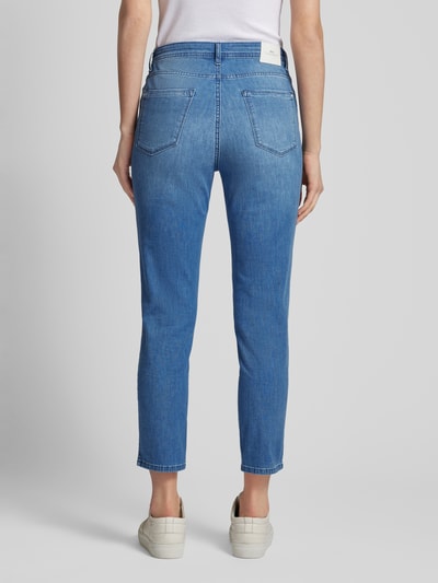 Brax Slim Fit Jeans mit verkürztem Schnitt Modell 'STYLE.MARY' Blau 5