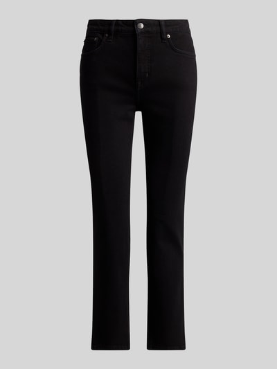 Lauren Ralph Lauren Straight Fit Jeans aus Baumwollmix Black 2