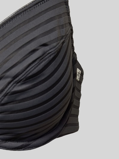 Marc O'Polo BH mit Streifenmuster Black 2