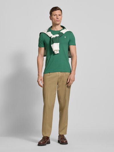 Polo Ralph Lauren Regular Fit T-Shirt aus reiner Baumwolle Khaki 1