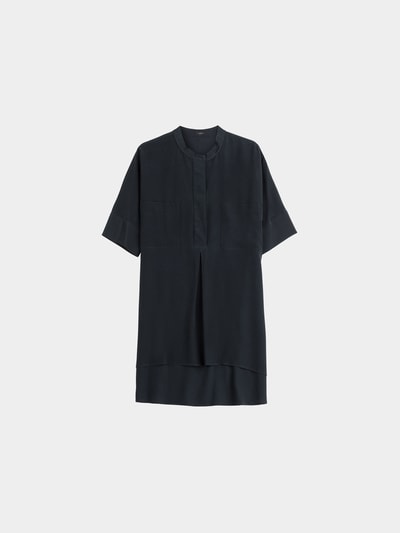Joseph Oversize-Seidenbluse Blau 1