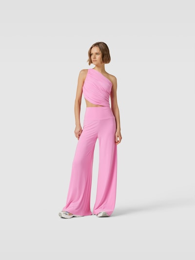 Norma Kamali Stoffhose mit Stretch-Anteil Pink 1