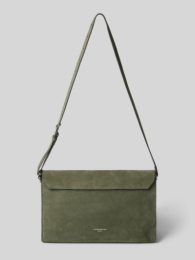 LIEBESKIND BERLIN Handtasche aus Leder mit Label-Detail Modell 'LORA' Oliv 2