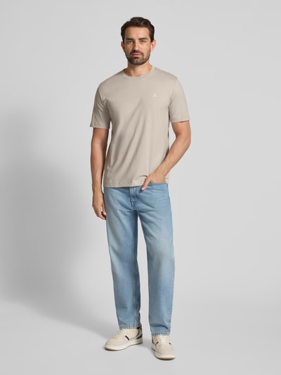 Marc O'Polo Regular fit T-shirt van puur katoen Lichtgrijs - 1
