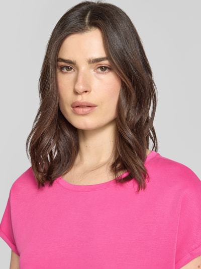 Christian Berg Woman T-Shirt mit Viskosen-Anteil Pink 3