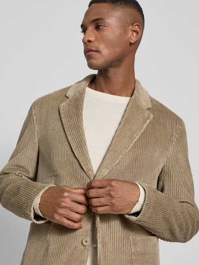 Drykorn 2-knoops colbert met reverskraag Beige - 3