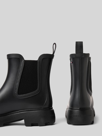 Tommy Hilfiger Regenstiefel im Chelsea-Stil mit wärmenden Innenfutter Black 2