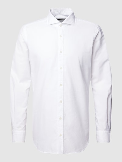 Windsor Koszula biznesowa z kołnierzykiem typu kent model ‘Lano’ Biały 2
