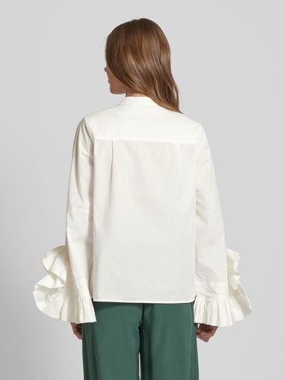 Essentiel Bluzka koszulowa z falbanami Złamany biały 5