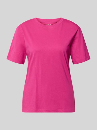 Jake*s Casual regular fit T-shirt van puur katoen ' Fuchsia - 2