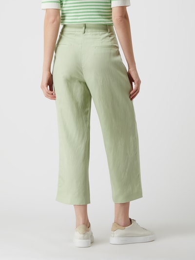 Esprit Collection Bundfaltenhose aus Lyocell-Leinen-Mix  Hellgruen 5