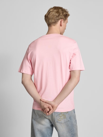 Jack & Jones T-Shirt mit Motiv-Print Modell 'ALMERIA' Rosa 5