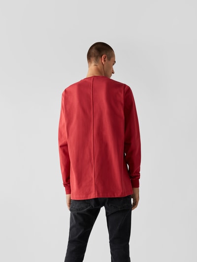 Rick Owens Sweatshirt im unifarbenen Look Rot 5