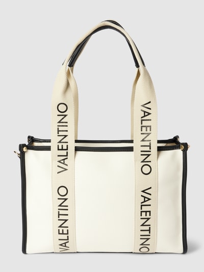 VALENTINO BAGS Tote Bag mit abnehmbarem Schulterriemen  Modell 'CANDLE' Ecru 3