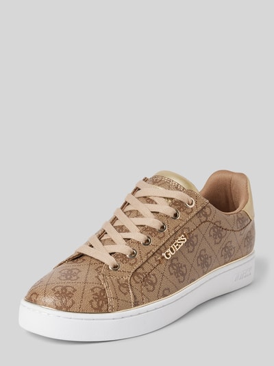 Guess Sneaker mit Label-Applikation Modell 'BECKIE' Beige 1