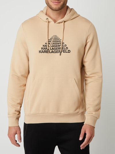 Karl Lagerfeld Hoodie met logoprints Camel - 4