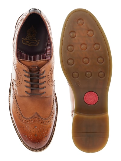 Base London Brogues van leer, model 'Kent' Cognac - 5