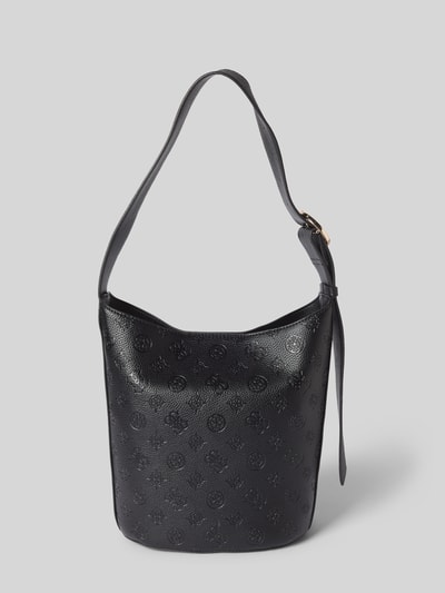 Guess Shopper mit Label-Detail Modell 'CRESIDIA' Black 4