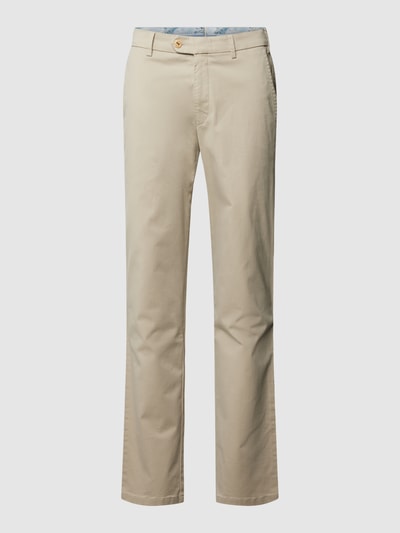 Mmx Regular Fit Chino mit Stretch-Anteil Modell 'LUPUS' Kitt 1