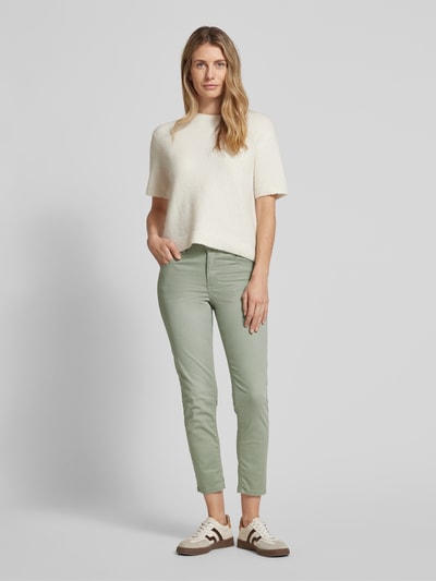 Angels Slim Fit Jeans mit verkürztem Schnitt Modell 'ORNELLA' Oliv 1