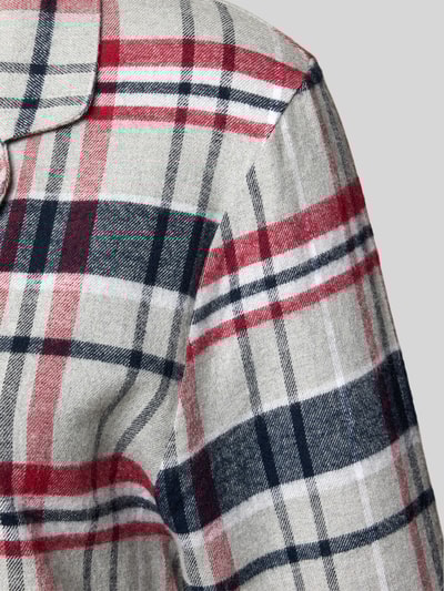 Skiny Nachthemd met knoopsluiting Lichtgrijs - 2