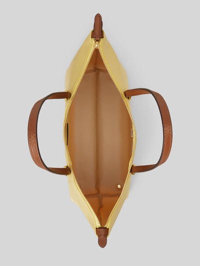 Lauren Ralph Lauren Henkeltasche mit Logo-Applikation GELB 5
