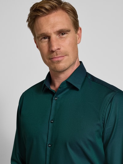 Jake*s Regular Fit Business-Hemd mit Kentkragen Gruen 3