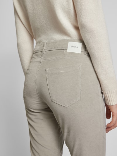 Brax Chino met steekzakken, model 'Style. Shakira' Lichtgrijs - 3