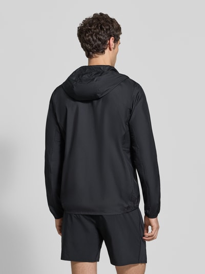 ASICS Windbreaker mit Logo-Print und Kapuze Black 5