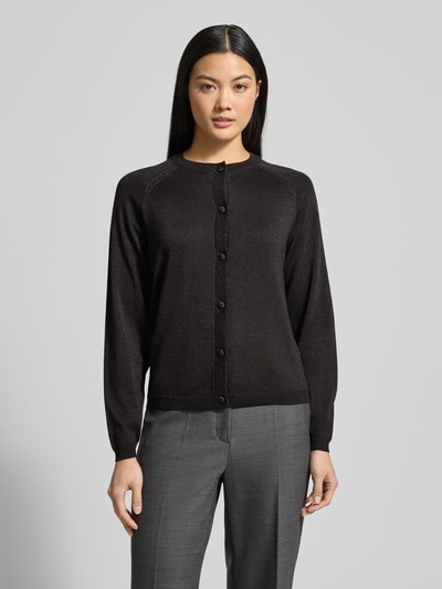 b.young Glanzend vest van viscosemix model 'MOBBE' Black - 4