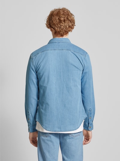 Levi's® Freizeithemd mit Knopfleiste Jeansblau 5