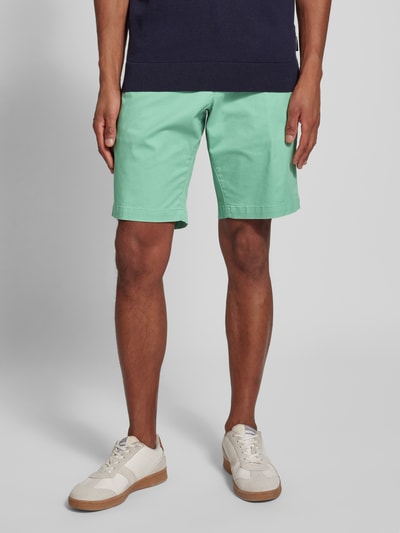 Tommy Hilfiger Regular fit korte broek met ceintuurlussen, model 'HARLEM SHORT 1985' Appeltjesgroen - 4