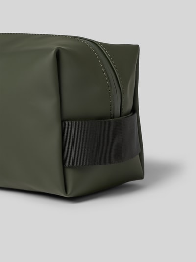 RAINS Toilettas met logo Olijfgroen - 2